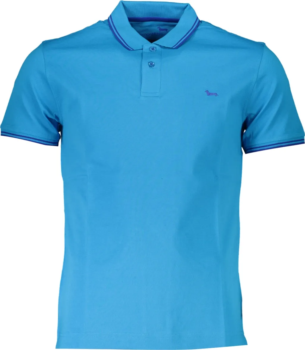 Polo shirt HARMONT & BLAINE meshkuj, e kaltër e çelët - 1