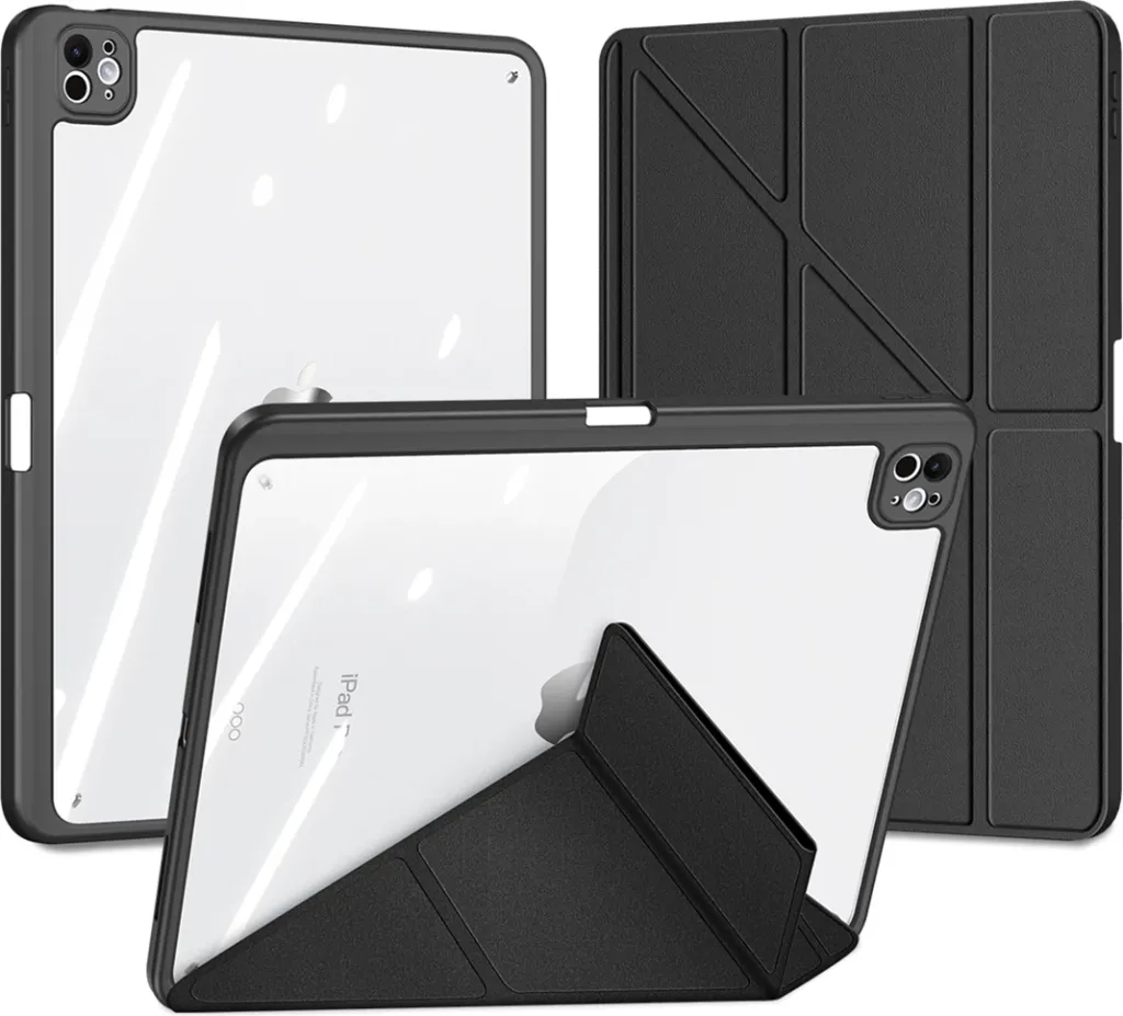 Mbulesë tablet DUX DUCIS Magi Series për iPad Pro 13 M4, me mbajtëse stylus, e zezë - 2