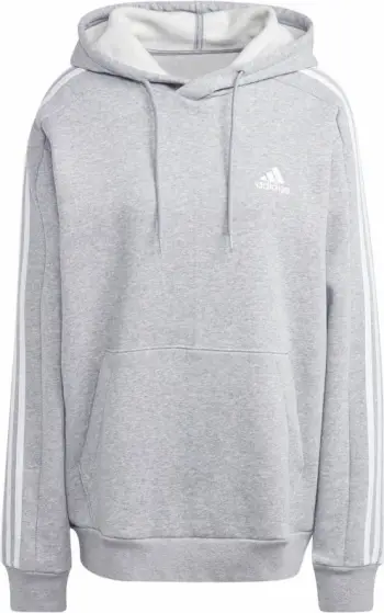 Duks me kapuç për meshkuj adidas, gri