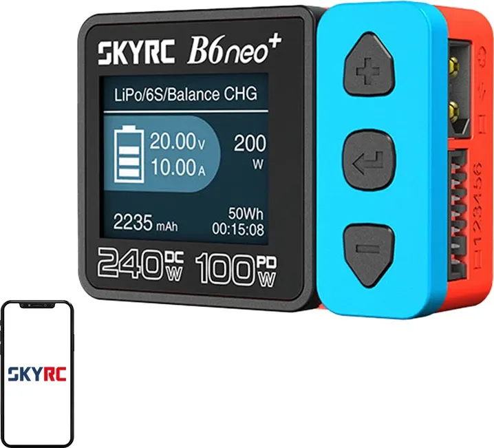 Karikues smart SkyRC B6neo+ 240W USB-C PD - 1