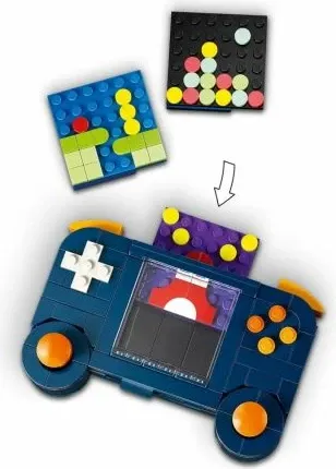 Set LEGO Creator konzolë retro, fëmijë - 6