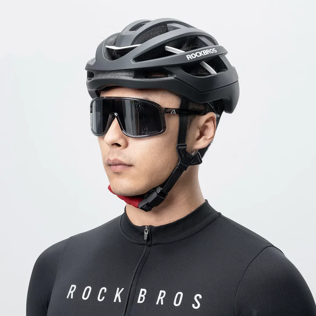 Helmet biçiklete Rockbros HC-58BK-M 55-58 cm, zi/gri - 4