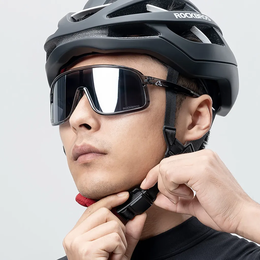 Helmet biçiklete Rockbros HC-58BK-M 55-58 cm, zi/gri - 5