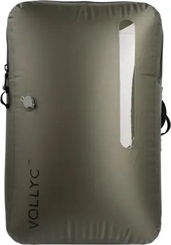 Qese vakumi udhëtimi Flextail EZY Pack L 55 L, 38×58×23 cm, jeshile