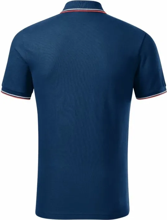 Fanellë polo për meshkuj Malfini, blu - 3