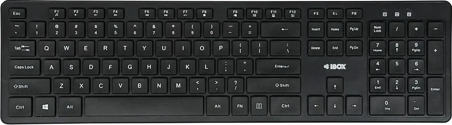 Set tastierë + maus IBOX Workstation Pro Kit, Wireless, i zi - 8