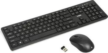 Set tastierë + maus IBOX Workstation Pro Kit, Wireless, i zi