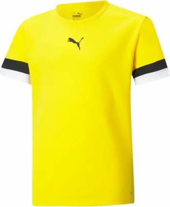Fanellë trajnimi për fëmijë Puma, e verdhë