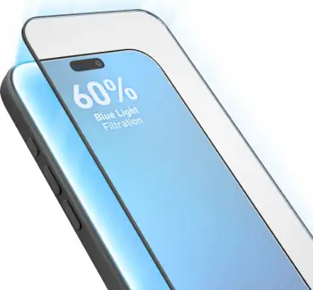 xham i temperuar mbrojtës ekrani SBS Eyesafe CPF60, filtrim 60% dritë blu, për iPhone 17 Pro Max/16 Pro Max, me aplikator, set