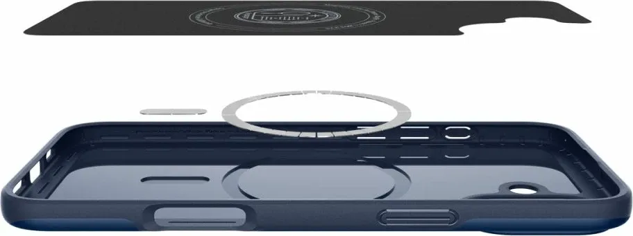 Mbështjellës Spigen Thin Fit MagSafe për iPhone 16, Kaltër - 6