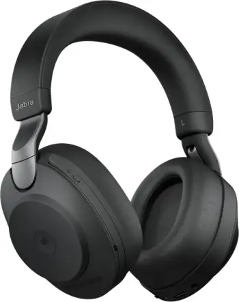 kufje, Jabra, EV285M2 28599-999-899, over-ear me mikrofon, e zezë