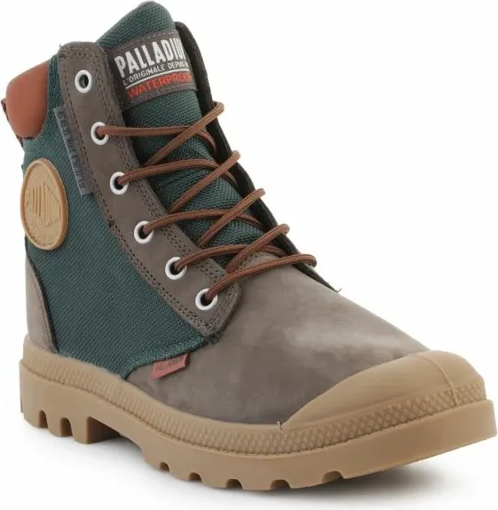 Çizme Palladium femra, kafe - 1