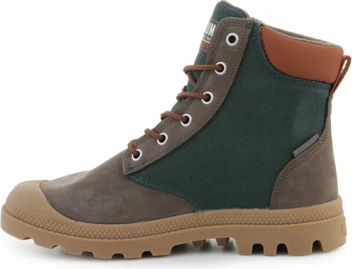 Çizme Palladium femra, kafe - 4
