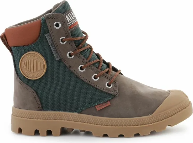 Çizme Palladium femra, kafe - 6
