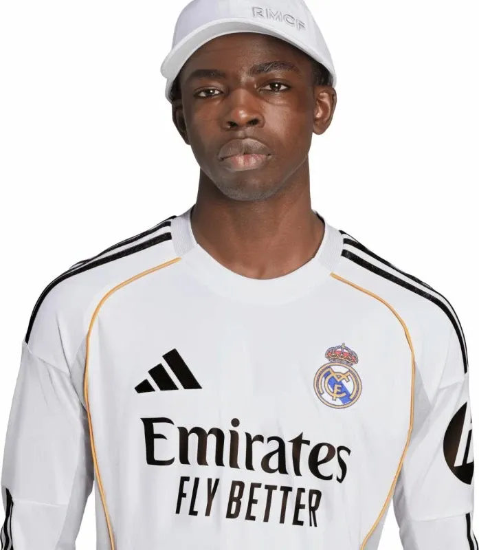 Fanellë e gjatë për meshkuj adidas Real Madrid 25/26, e bardhë - 5