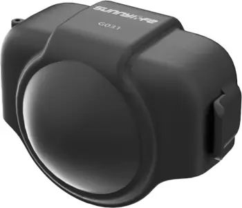 Kapak lente plastike Sunnylife OS-G031 për DJI Osmo 360, i zi