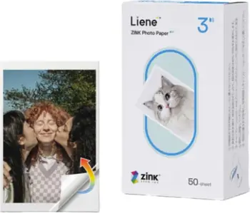 Letër foto për printer Liene Pearl KW001-65028, Zink 2x3\", 50 fletë (5x10)