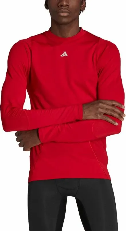 Bluzë adidas Techfit Cold.Rdy për meshkuj, e kuqe - 3