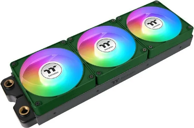 Ventilator kasë Thermaltake CT140 EX ARGB Sync 140mm 3 copë Racing Green - 2