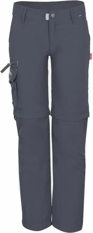 Pantallona të gjata outdoor për fëmijë Trollkids, gri