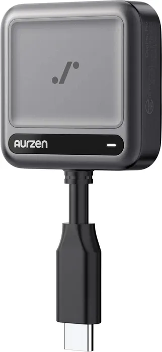 Adapter wireless për casting video Aurzen Castplay Pro USB-C me Plug & Play, me karikim simultan, i zi - 1