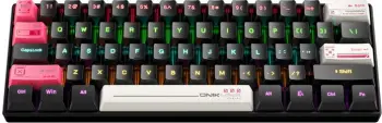 Tastierë Onikuma G55, me kabllo, 61 taste, RGB, e zezë