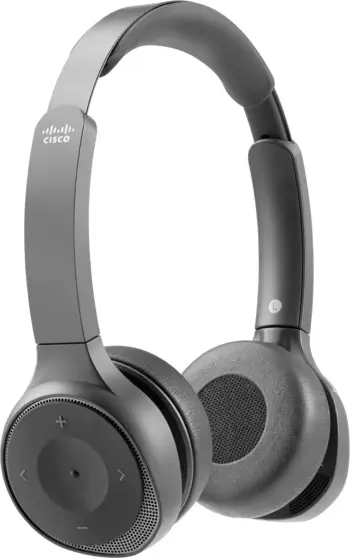 Kufje Cisco 730 wireless, Bluetooth 5.0, anulim zhurme, mikrofon, e zezë