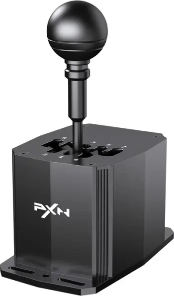 Shifter sim racing PXN SF U H 7+1 me lidhje USB-C, konstruksion metalik