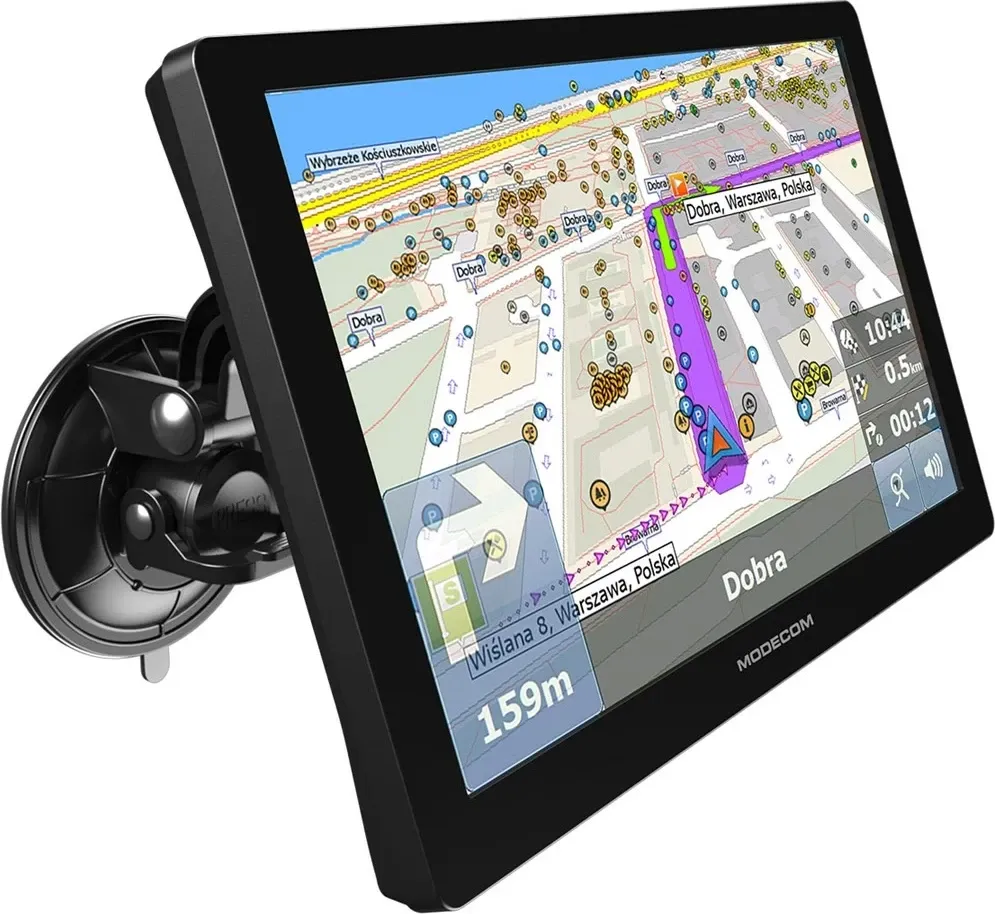 Navigacion për vetura MODECOM FreeWAY CX 9.4, Harta të Evropës, E zezë - 4