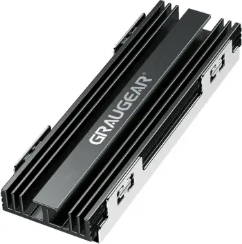 Ftohës SSD M.2 NVMe GrauGear për PS5, zi/argjendtë