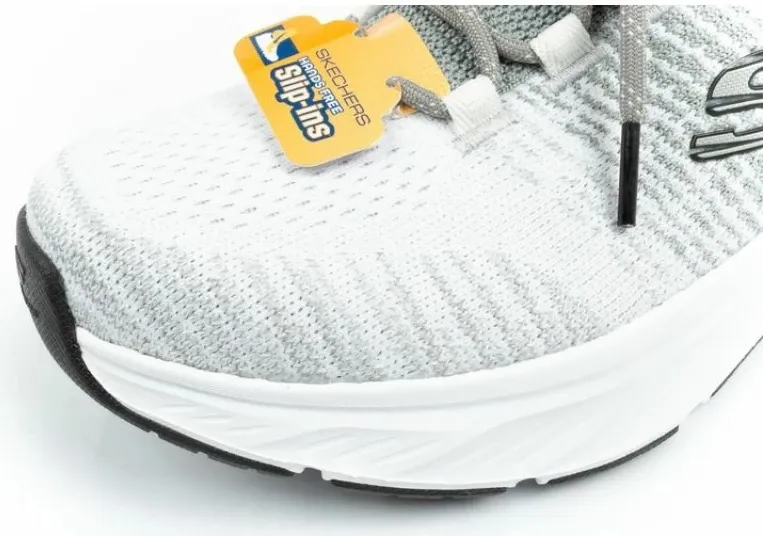 Atlete për meshkuj Skechers, të bardha dhe gri - 6
