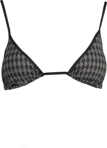 Bikine për femra KARL LAGERFELD BEACHWEAR, e zezë