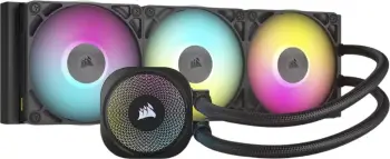 Ftohës uji AIO, Corsair iCUE LINK TITAN 360 RX RGB CW-9061018-WW, XL, i zi