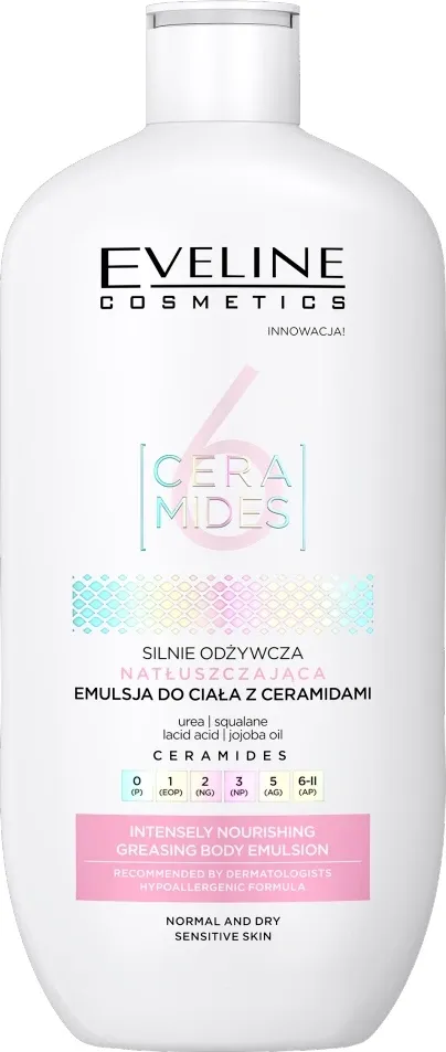 Emulsion trupi për femra Eveline Cosmetics 6 Ceramides, 350ml - 1