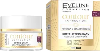 Krem fytyre për gra Eveline Cosmetics Contour Correction Deep Nourishing Lifting Cream 70+, 50ml