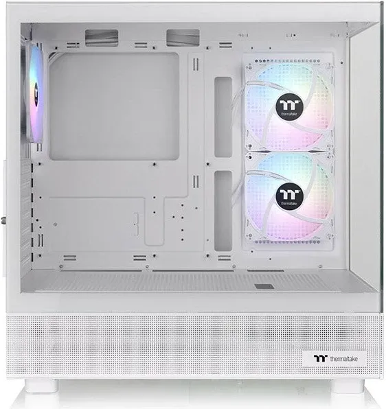 Kasë Thermaltake View 270 Plus TG ARGB Snow White, Midi Tower, xham i temperuar, bardhë - 3