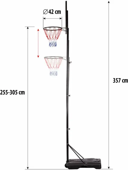 Kosh basketbolli Nils Extreme ZDK8305 - 7