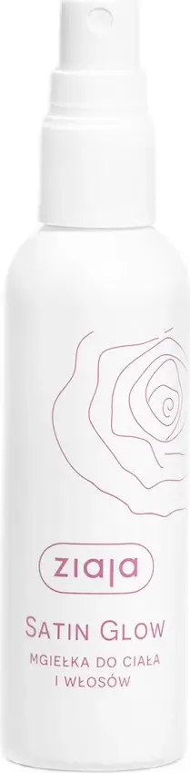Mist për trup dhe flokë Ziaja Satin Glow për femra, 90ml