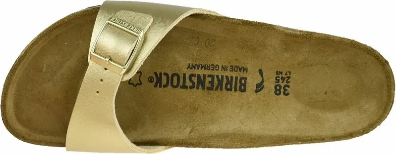 Papuqe për femra Birkenstock, të arta - 3