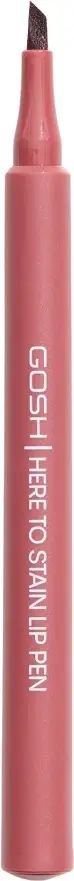 Laps për buzë Gosh Here To Stain për femra 008 Ruby 1ml