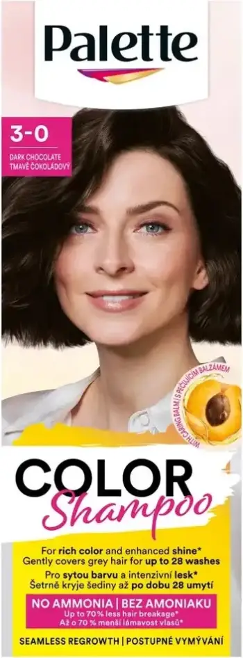 Shampon ngjyrues për femra Palette 3-0 Dark Chocolate