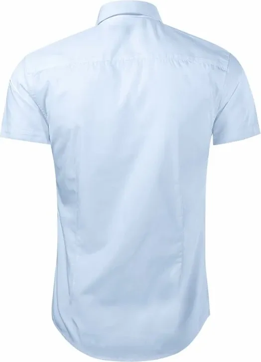 Maicë polo për meshkuj Malfini, blu e çelët - 2