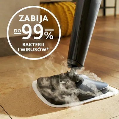 Shtupë me avull Vileda Steam Plus, e zezë - 15