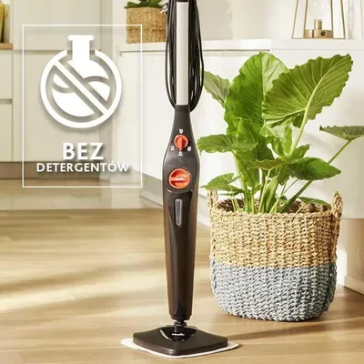 Shtupë me avull Vileda Steam Plus, e zezë - 23