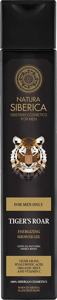 Xhel dushi për meshkuj Natura Siberica Tiger's Roar 250ml