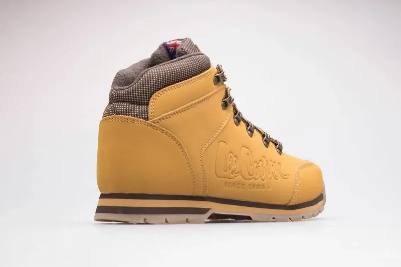 Këpucë për meshkuj Lee Cooper, të verdha - 6