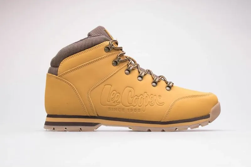 Këpucë për meshkuj Lee Cooper, të verdha - 2