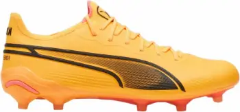 Atlete për futboll Puma King, për meshkuj, të verdha