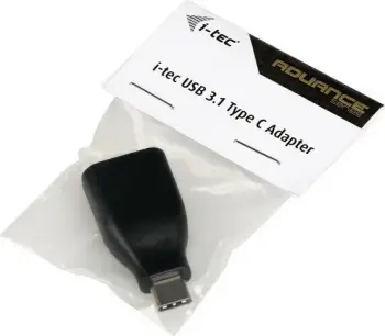 Adapter USB I-TEC U31TYPEC, USB-C në USB 3.1, i zi