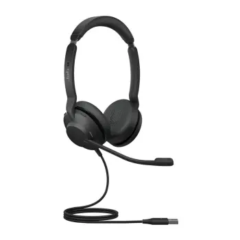 Kufje me mikrofon, Jabra EV302UC 23189-989-979, me kabllo, për UC, e zezë